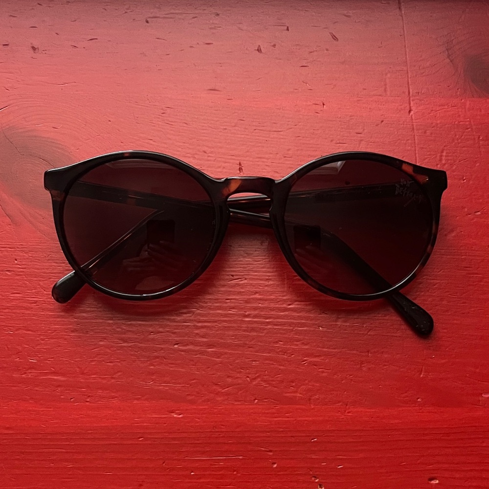 Betsey Johnson Round Sunglasses